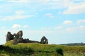 Castle ruins, Clonmacnoise, Ireland Royalty Free Stock Photo