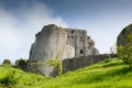 Castle ruins Corfe Dorset England Purbeck Hills