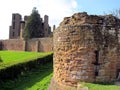 Castle ruins, Kenilworth, Warwickshire.