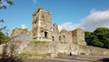 The castle ruins in Manorhamilton, erected in 1634 by Sir Frederick Hamilton - County Leitrim, Ireland