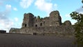 The castle ruins in Manorhamilton, erected in 1634 by Sir Frederick Hamilton - County Leitrim, Ireland