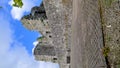 The castle ruins in Manorhamilton, erected in 1634 by Sir Frederick Hamilton - County Leitrim, Ireland