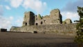 The castle ruins in Manorhamilton, erected in 1634 by Sir Frederick Hamilton - County Leitrim, Ireland