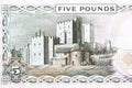 Castle Rushen from Isle of Man money Royalty Free Stock Photo