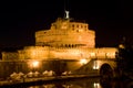 Castle Saint Angel in Rome, Italy Royalty Free Stock Photo