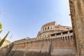 The Castle of Saint Angel in Rome Royalty Free Stock Photo