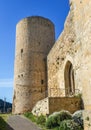 Castle in Salemi Royalty Free Stock Photo