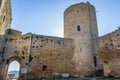 Castle in Salemi town, Sicily Island, Italy Royalty Free Stock Photo