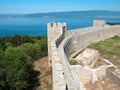 Castle Samuil And Lake Ohrid, Macedonia