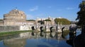 Castle San Angelo Rome Royalty Free Stock Photo