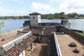 Castle of San Felipe de Lara in Rio Dulce, Guatemala