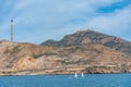 Castle of San Julian on a hill at Cartagena, Spain Royalty Free Stock Photo