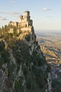 Castle of San Marino Royalty Free Stock Photo