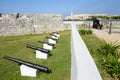 Castle San Salvador de la Punta at Havana Royalty Free Stock Photo