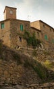 Castle of Sant Miquel facade close-up
