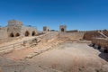 Castle of Santa Catalina Interior - Jaen, Spain Royalty Free Stock Photo