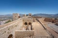 Castle of Santa Catalina Interior - Jaen, Spain Royalty Free Stock Photo