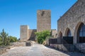 Castle of Santa Catalina with Keep and Tower of the ladies - Jaen, Spain Royalty Free Stock Photo