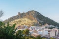 Castle of Santa Catalina and Santa Catalina Hill - Jaen, Spain Royalty Free Stock Photo