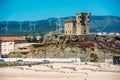 Castle Santa Catalina in Tarifa Royalty Free Stock Photo
