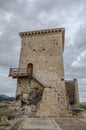 Castle of Santa Gadea del Cid Royalty Free Stock Photo
