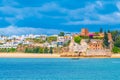 Castle of Sao Joao do Arade at Portimao, Portugal Royalty Free Stock Photo