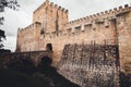 Castle of Sao Jorge Royalty Free Stock Photo