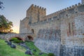 Castle of Sao Jorge in Lisbon, Portugal Royalty Free Stock Photo