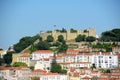 Castle of Sao Jorge, Lisbon, Portugal Royalty Free Stock Photo