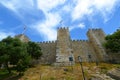 Castle of Sao Jorge, Lisbon, Portugal Royalty Free Stock Photo