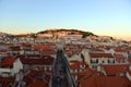 Castle of Sao Jorge, Lisbon, Portugal Royalty Free Stock Photo