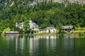 Castle Schloss Grub on the HallstÃÂ¤tter See Lake, Austria Royalty Free Stock Photo