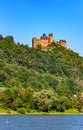 Castle Schonburg, Oberwesel, Rhineland-Palatinate, Germany, Europe Royalty Free Stock Photo