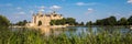 Castle schwerin in germany in the summer Royalty Free Stock Photo