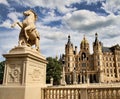 Castle of Schwerin, Northern Germany Royalty Free Stock Photo