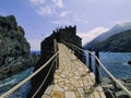 Castle of Sea on La Gomera Royalty Free Stock Photo