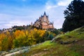 Castle of Segovia in november day Royalty Free Stock Photo