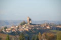 Castle of Serralunga d`Alba, Piedmont - Italy Royalty Free Stock Photo
