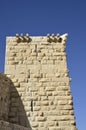Castle Shobak tower. Royalty Free Stock Photo