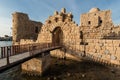 Castle in Sidon Royalty Free Stock Photo