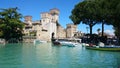 Castle Sirmione Lake Garda Italy Royalty Free Stock Photo