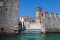 Castle Sirmione on lake Garda, nothern Italy