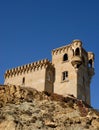 Castle and sky in Tarifa in Spain