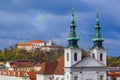 Castle Spilberk in Brno - Czech Republic Royalty Free Stock Photo