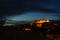 Castle Spilberk in Brno during sunset Royalty Free Stock Photo