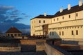 Castle Spilberk in the evening, Brno, Czech republic Royalty Free Stock Photo