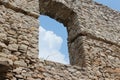 Castle Spis castle window Royalty Free Stock Photo