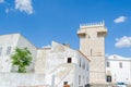 partial view of the castle of Estremoz, a medieval village in Alentejo. Portugal