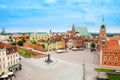 Castle square (Plac, Zamkowy), Warsaw Royalty Free Stock Photo