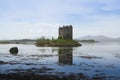 Castle stalker loch linnhe highlands scotland Royalty Free Stock Photo